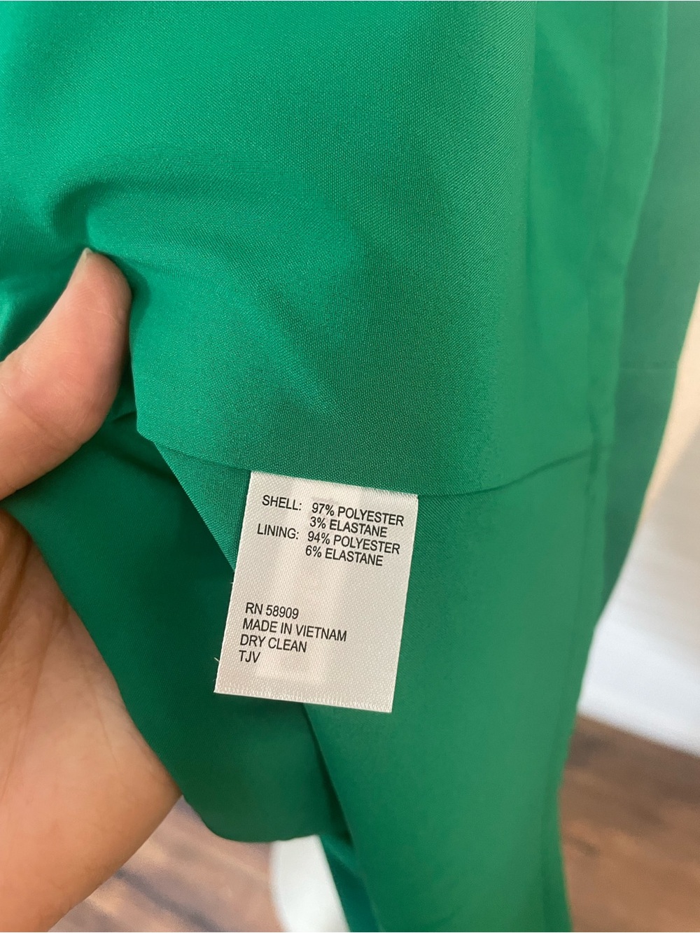 Antonio Melani Elena Square Neck Long Ruched Sleeve Midi Dress NEW Size 12 Green - Picture 7 of 7